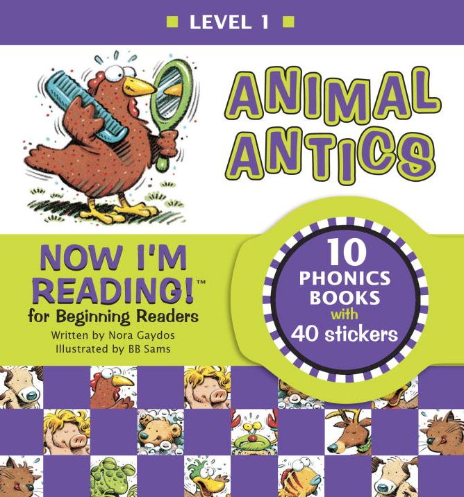 Now I'm Reading!: Animal Antics - Level 1