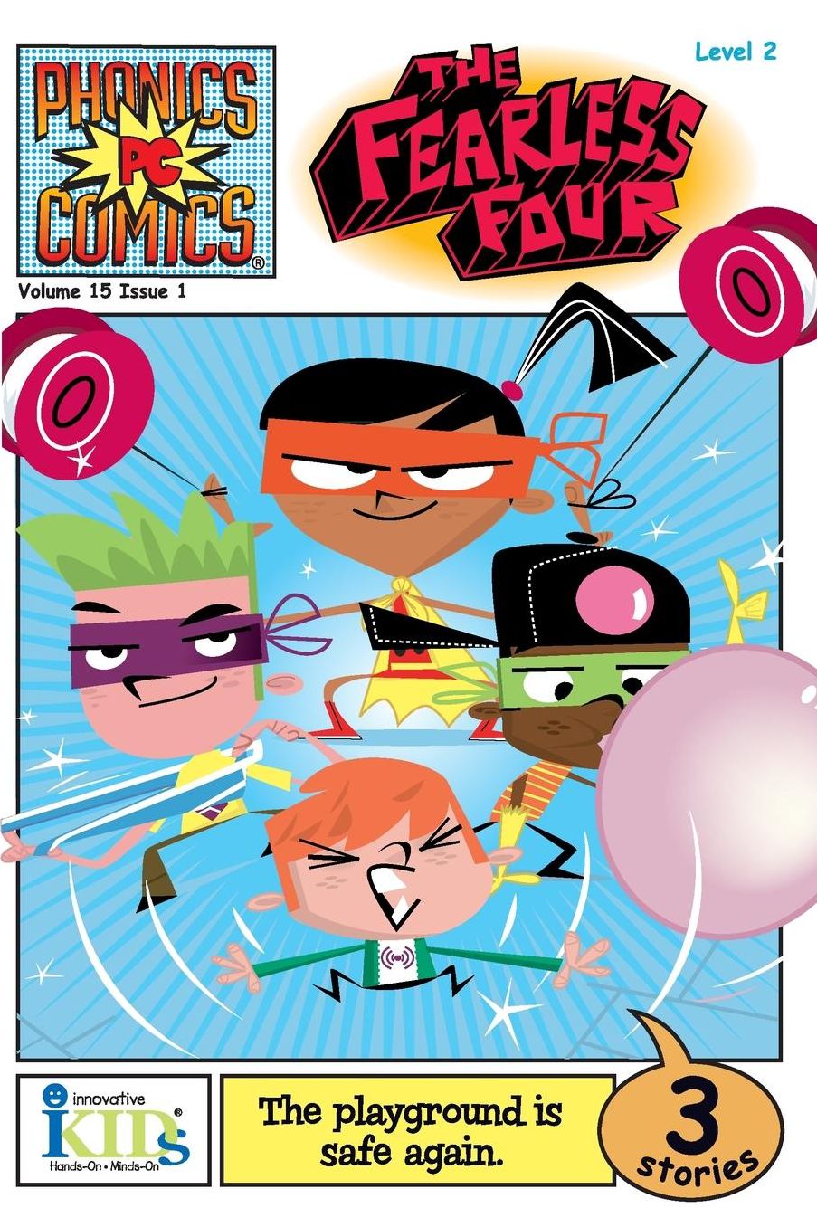 The Fearless Four (Phonics Comics: Level 2 Series)
