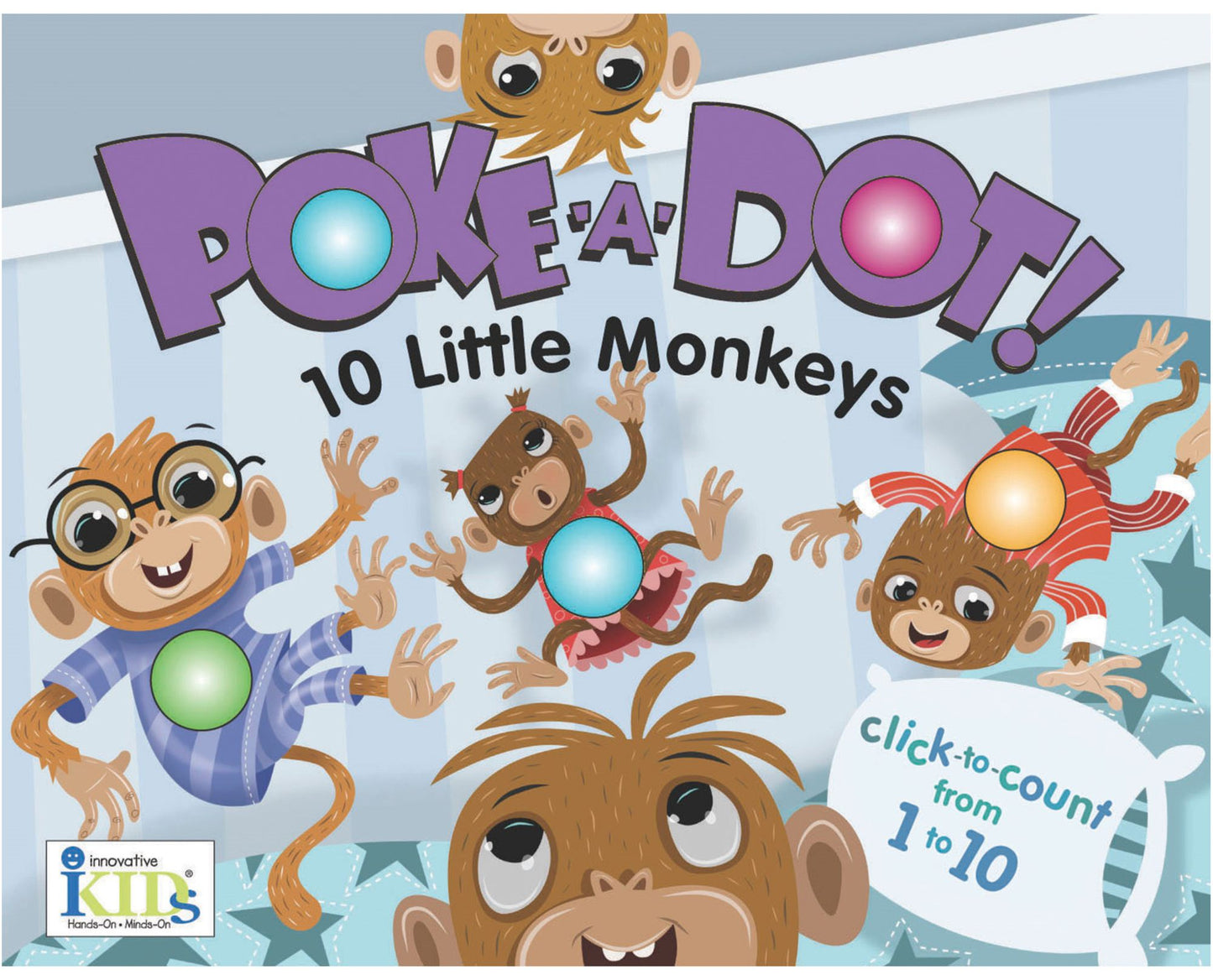Poke-a-Dot: 10 Little Monkeys (30 Poke-able poppin; dots)