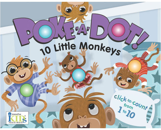Poke-a-Dot: 10 Little Monkeys (30 Poke-able poppin; dots)