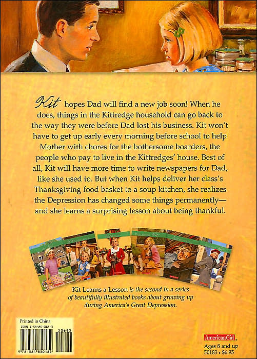 Kit Learns a Lesson: A School Story (American Girls Collection Series: Kit #2)