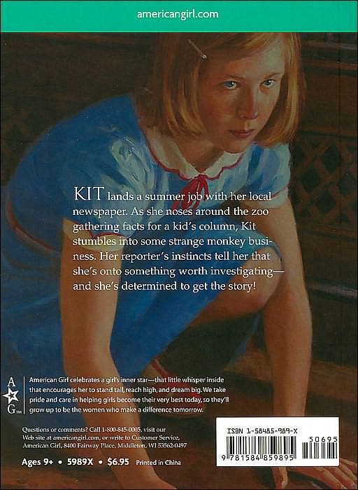 Danger at the Zoo: A Kit Mystery (American Girl Mysteries Series)
