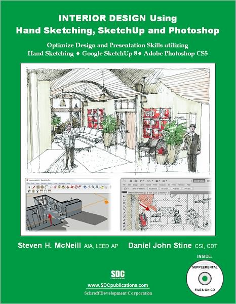 Interior Design Using Hand Sketching, SketchUp, and Photoshop