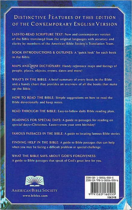 Holy Bible: Contemporary English Version