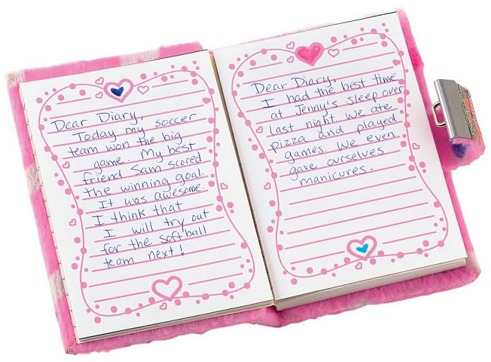 warm and fuzzy diary