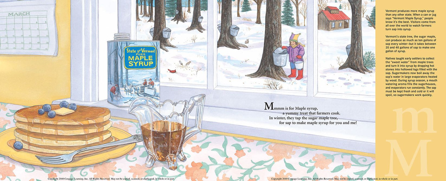 M Is For Maple Syrup: A Vermont Alphabet