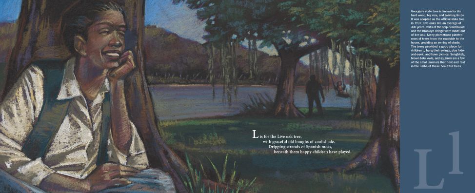 P Is For Peach: A Georgia Alphabet