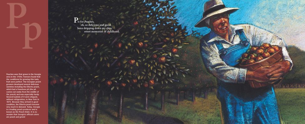 P Is For Peach: A Georgia Alphabet