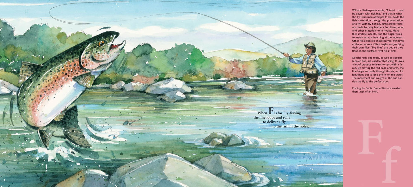 H is for Hook: A Fishing Alphabet (Sleeping Bear Press Sports Series)