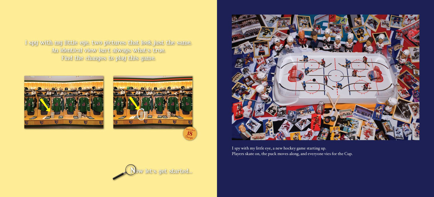 I Spy with My Little Eye Hockey: Hockey