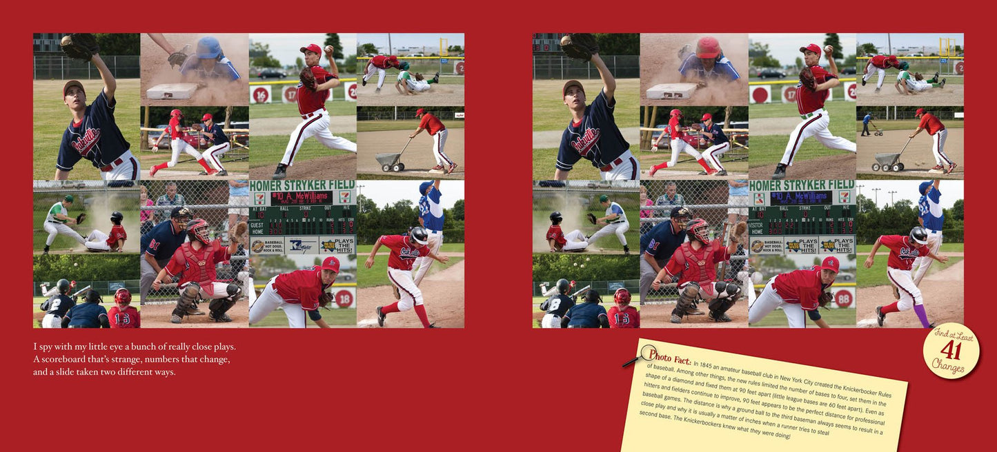 I Spy with My Little Eye Baseball: Baseball