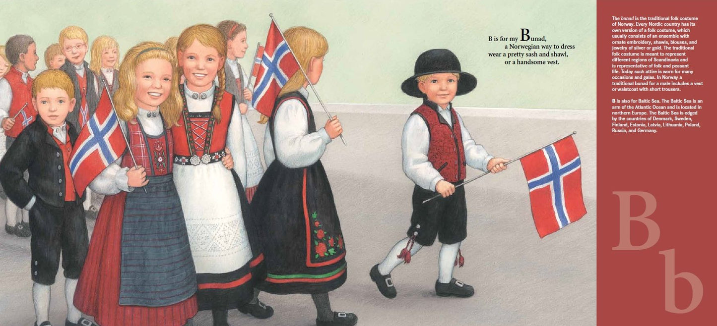 D is for Dala Horse: A Nordic Countries Alphabet