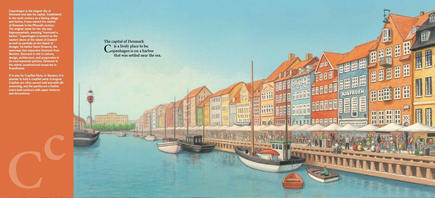 D is for Dala Horse: A Nordic Countries Alphabet