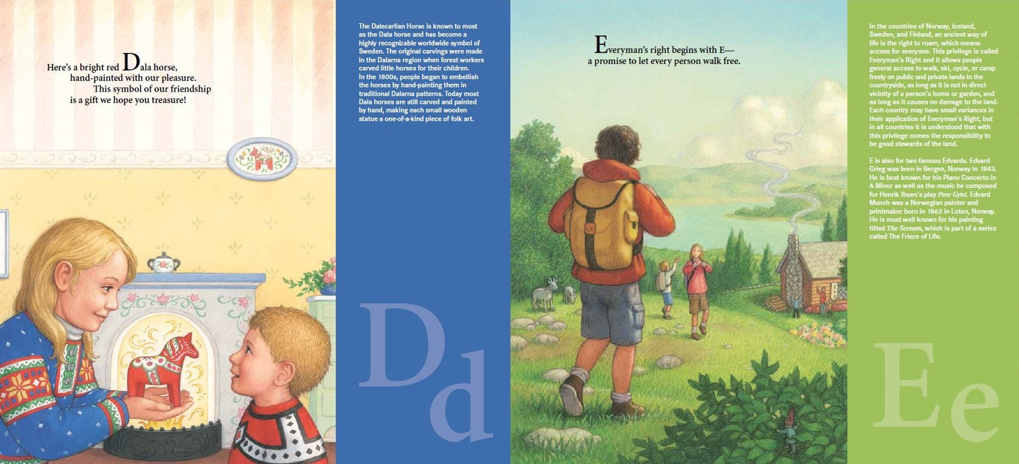 D is for Dala Horse: A Nordic Countries Alphabet