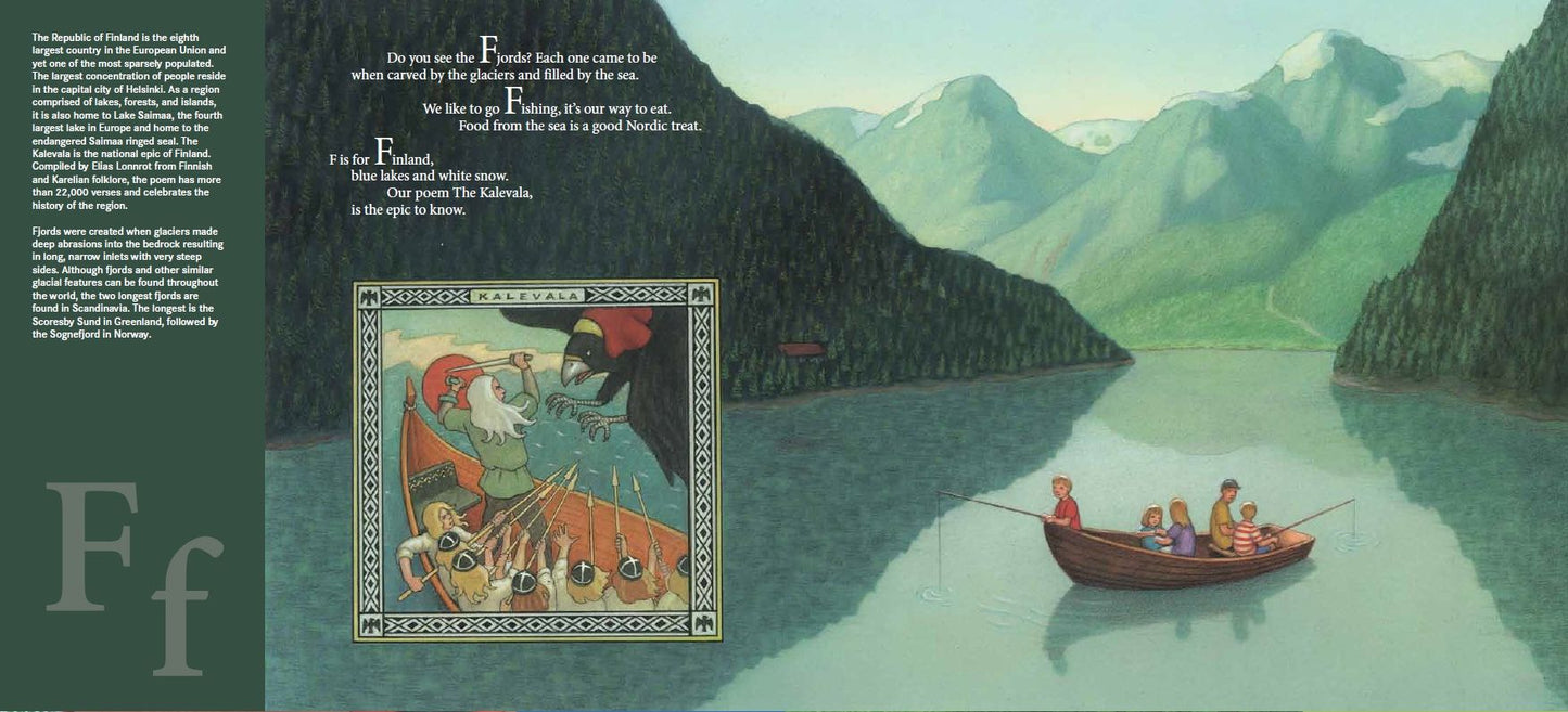 D is for Dala Horse: A Nordic Countries Alphabet