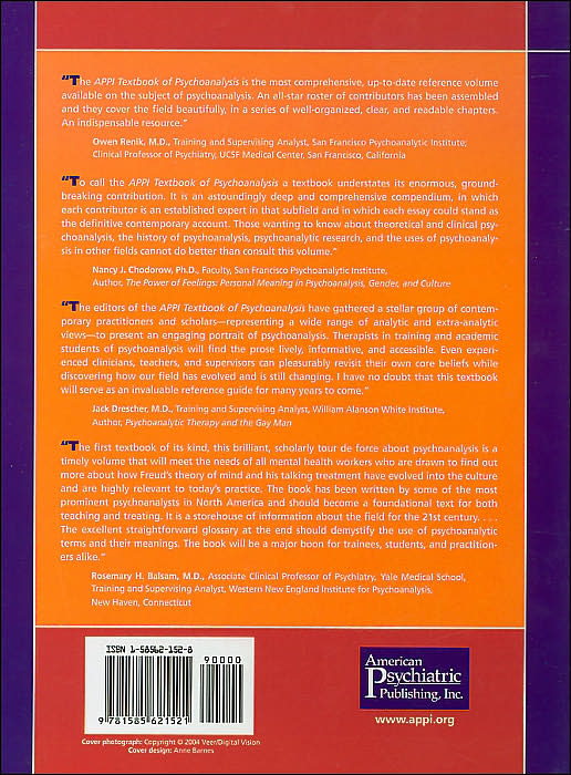 The American Psychiatric Publishing Textbook of Psychoanalysis