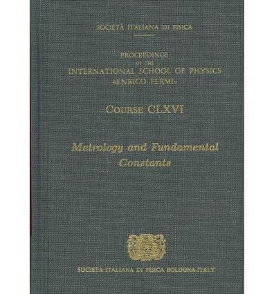 Metrology and Fundamental Constants