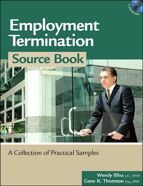 Employment Termination Source Book: A Collection of Practical Samples