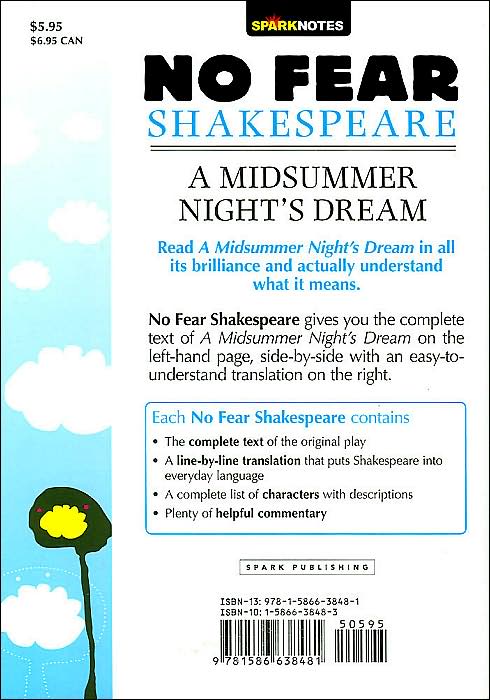 A Midsummer Night's Dream (No Fear Shakespeare Series)