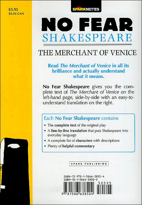 The Merchant of Venice (No Fear Shakespeare Series)