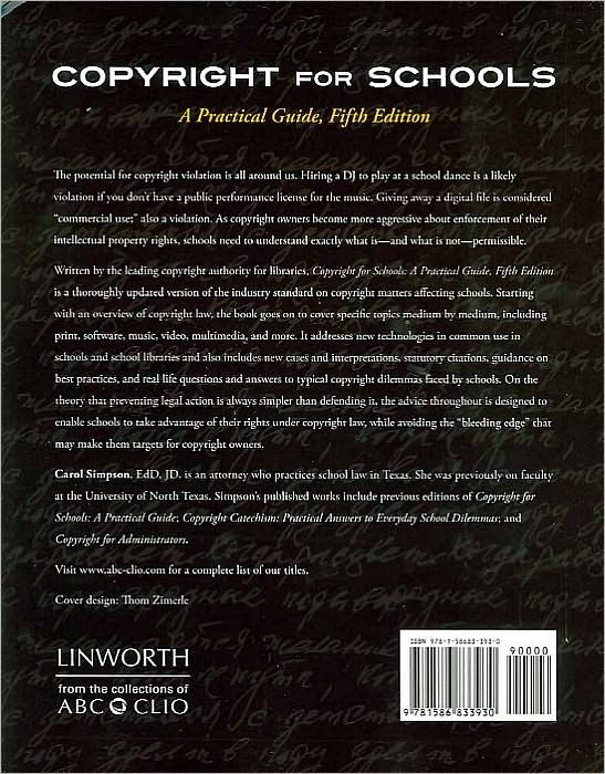 Copyright for Schools: A Practical Guide