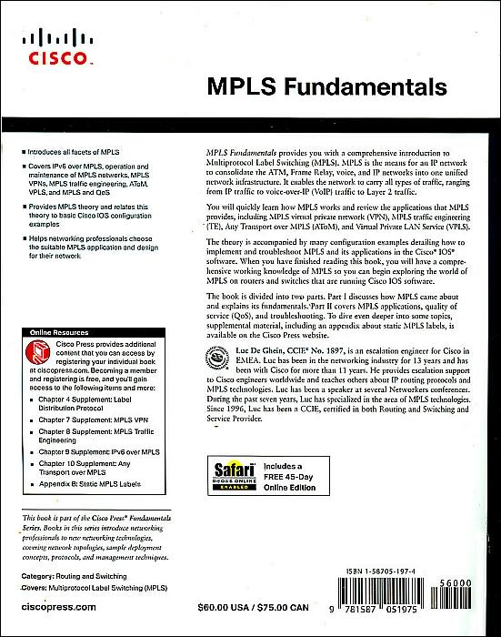 MPLS Fundamentals