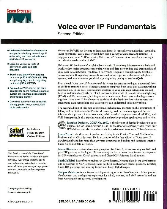 Voice over IP Fundamentals