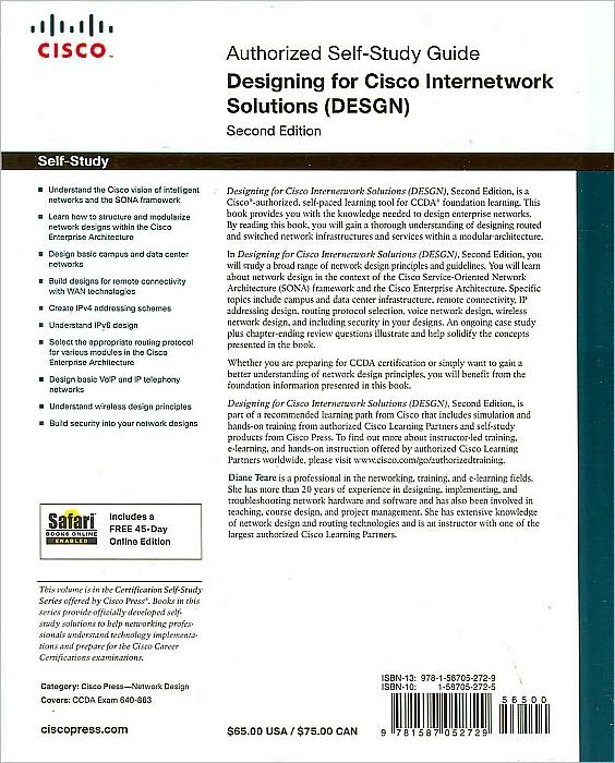 Designing for Cisco Internetwork Solutions (Desgn) (Authorized Self-Study Guide)