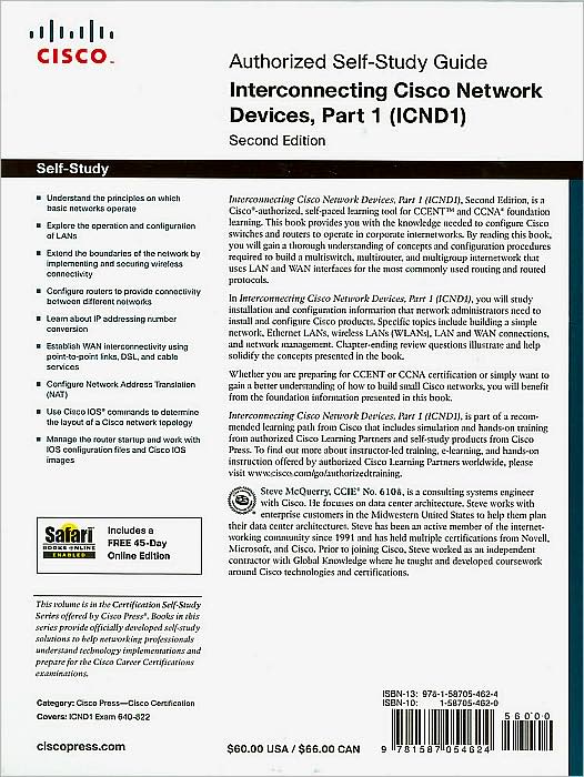 Interconnecting Cisco Network Devices, Part 1 (ICND1): Foundation Learning for CCENT/CCNA ICND1 Exam 640-822