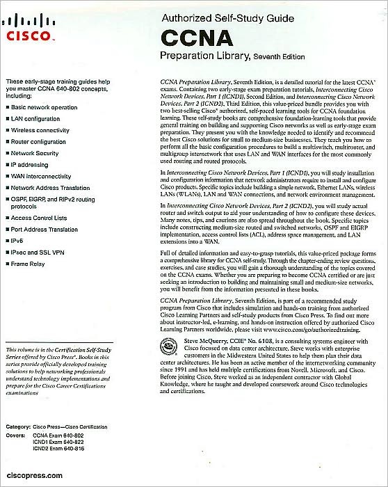 Authorized Self-Study Guide: CCNA Preparation Library, 7th Edition