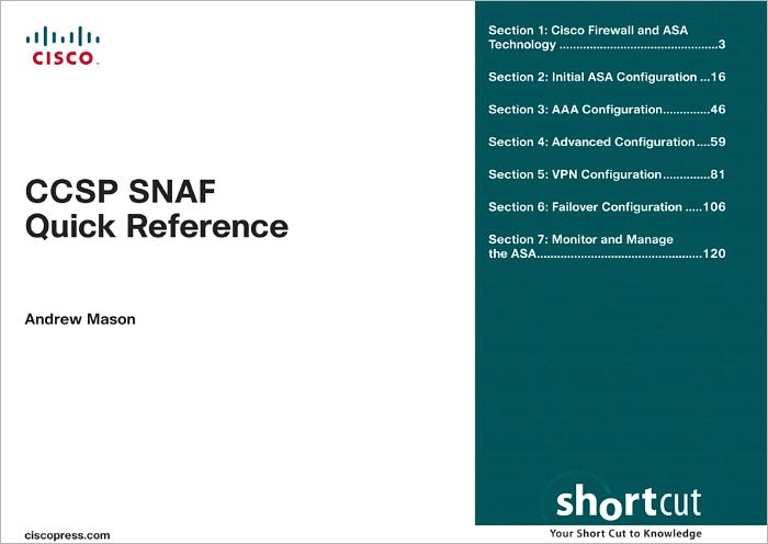 CCSP SNAF Quick Reference