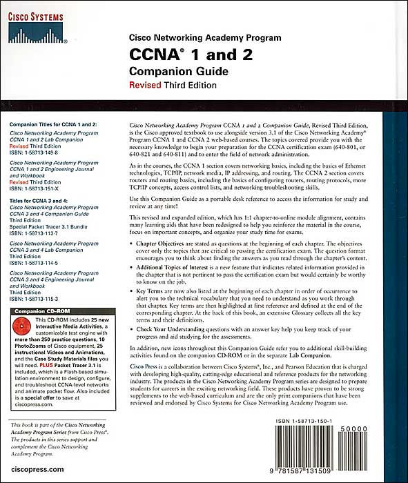 CCNA 1 & 2 Companion Guide (Cisco Networking Academy Program)