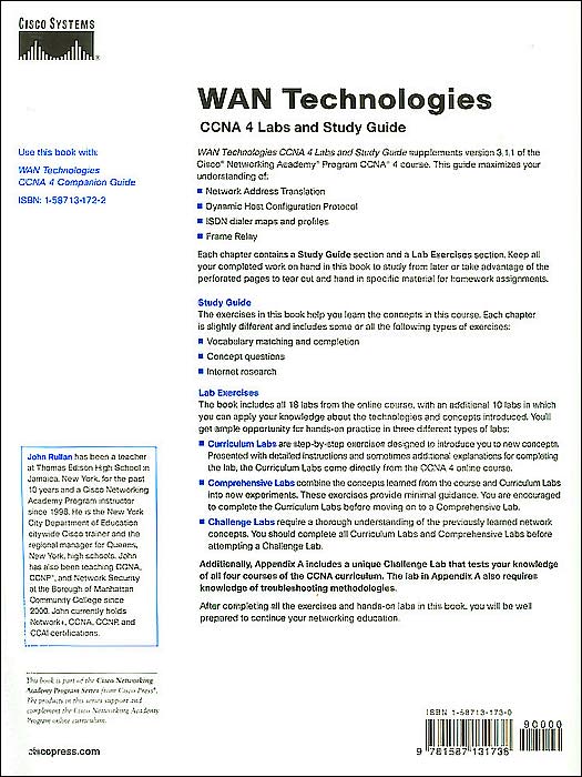 WAN Technologies CCNA 4 Labs and Study Guide (Cisco Networking Academy Program)