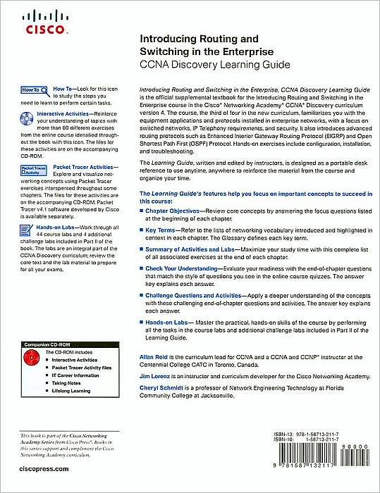 Introducing Routing and Switching in the Enterprise: CCNA Discovery Learning Guide (Companion Guide Series) (2 Volume Set)