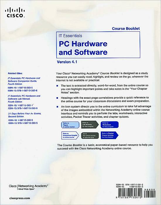 IT Essentials PC Hardware and Software Course Booklet, Version 4.1