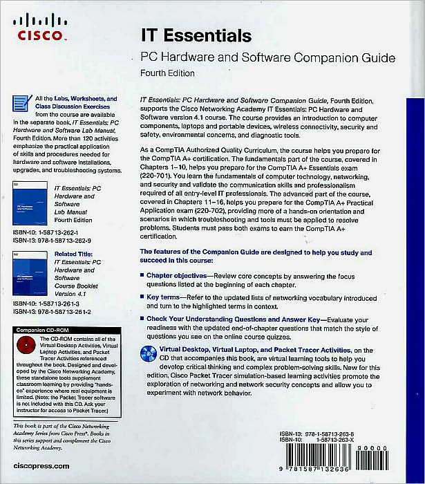 IT Essentials: PC Hardware and Software Companion Guide