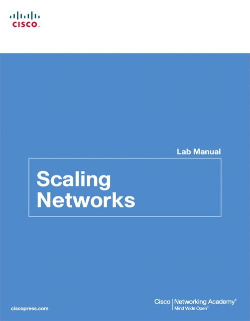Scaling Networks Lab Manual
