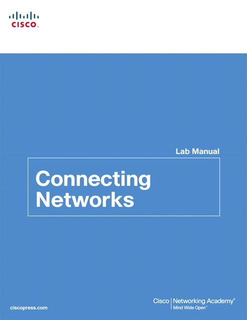 Connecting Networks Lab Manual