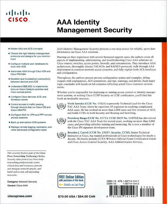 AAA Identity Management Security