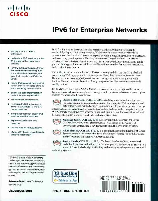 IPv6 for Enterprise Networks