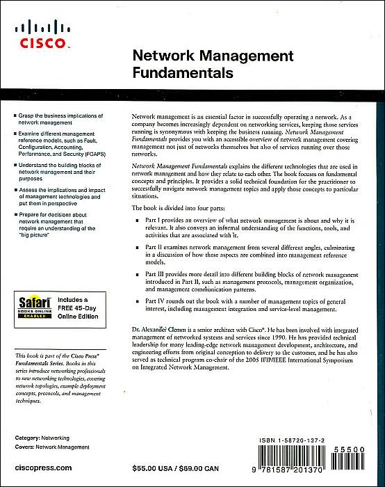 Network Management Fundamentals