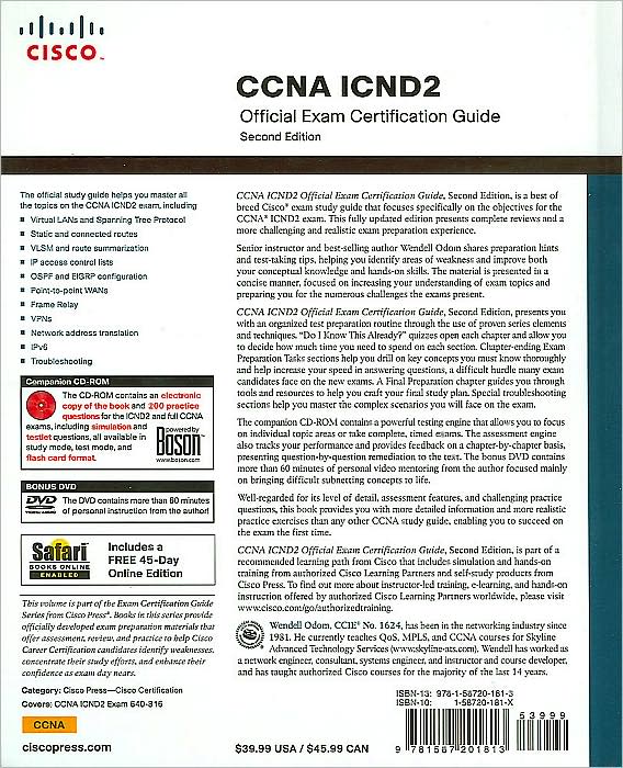 CCNA ICND2 Official Exam Certification Guide