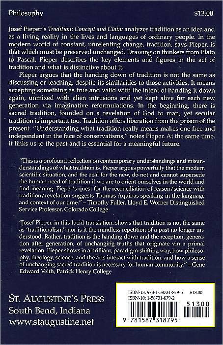 Tradition: Concept and Claim