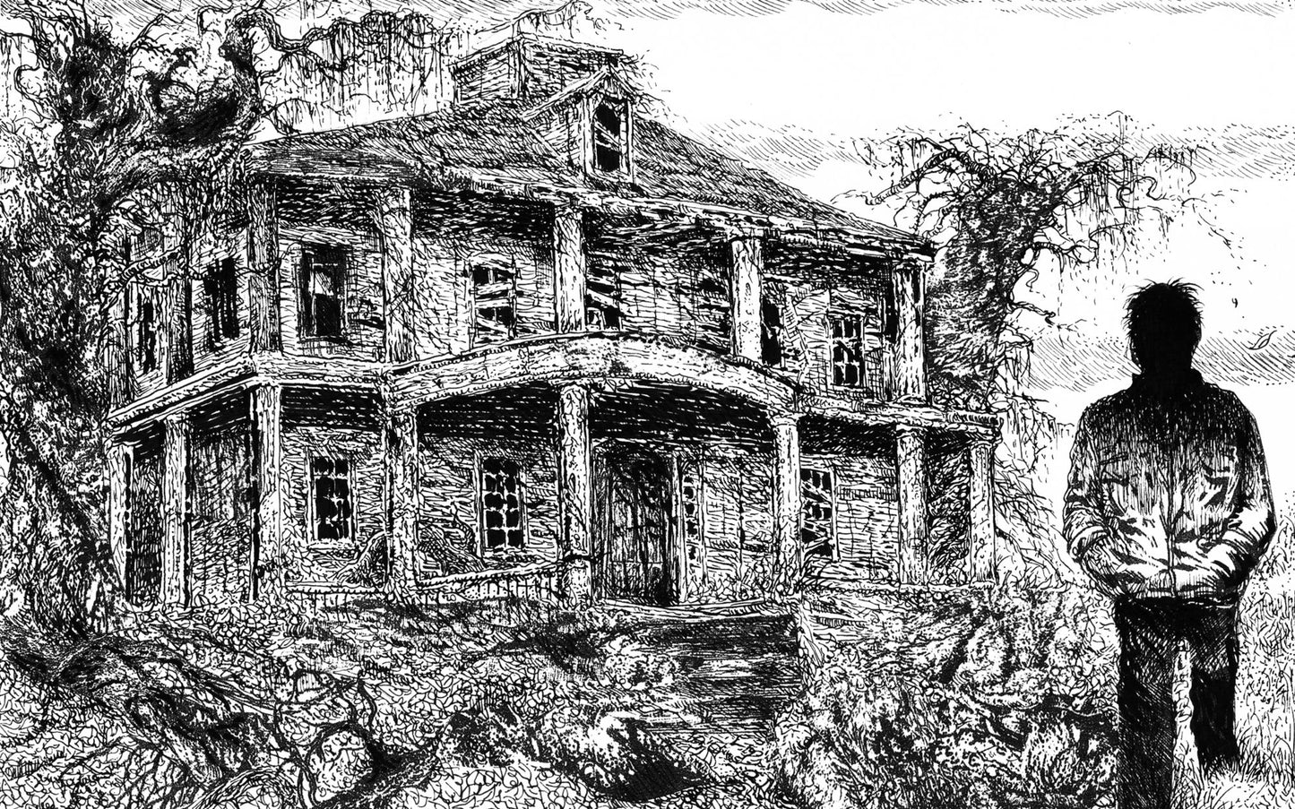 The Dark Man: An Illustrated Poem