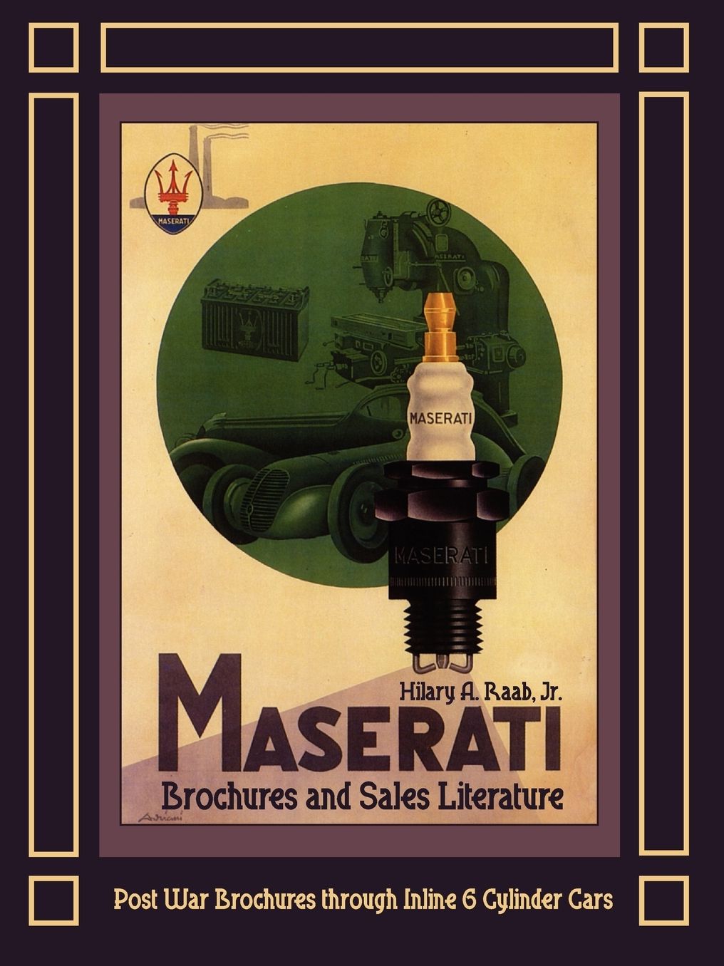 Maserati Brochures And Sales Literature - Post War Brochures Through Inline 6 Cylinder Cars