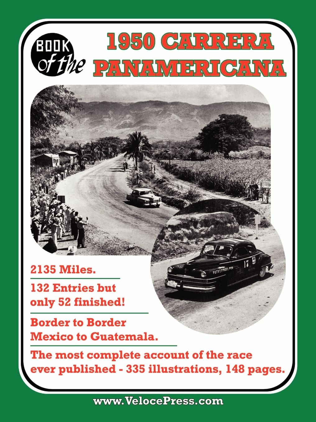 Book Of The 1950 Carrera Panamericana - Mexican Road Race