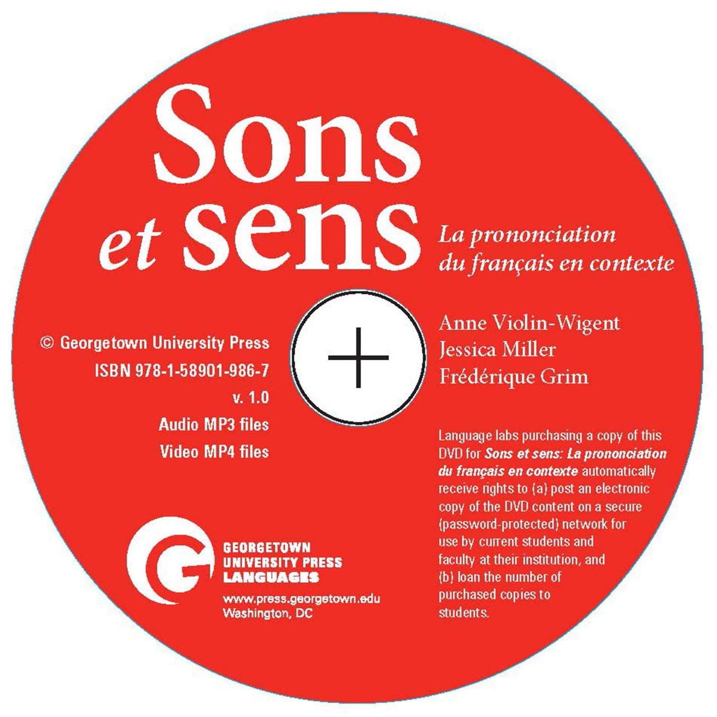 DVD pour Sons et sens: La prononciation du francais en contexte