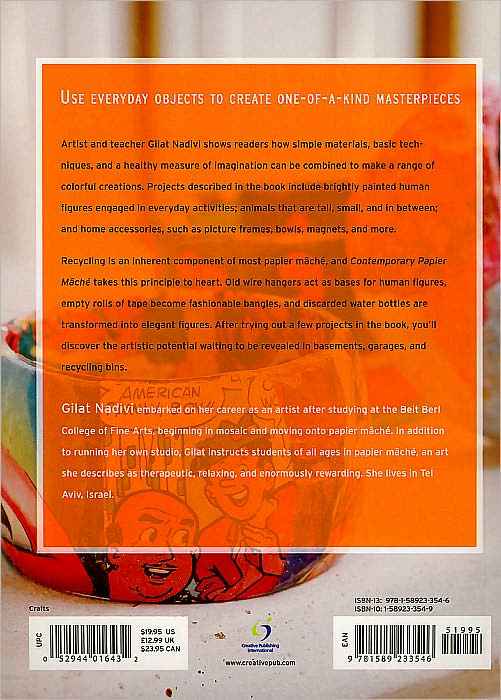 Contemporary Papier Mache: Colorful Sculpture, Jewelry, and Home Accessories