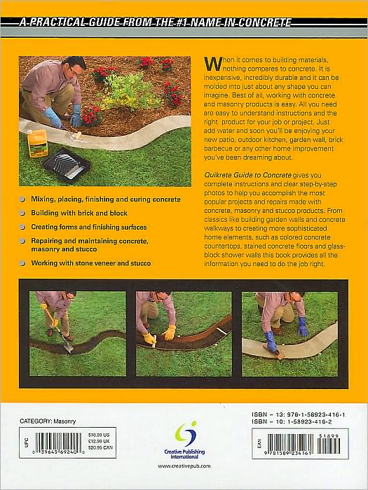 Guide to Concrete: Masonry & Stucco Projects