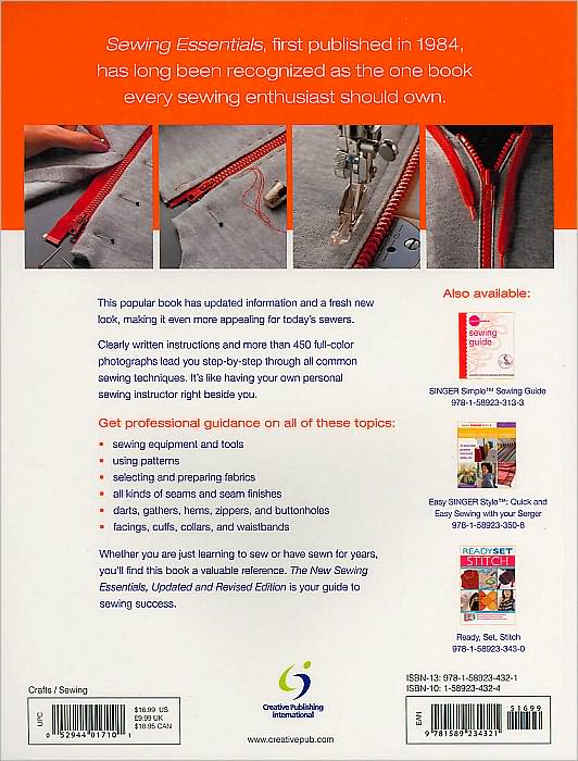 Singer New Sewing Essentials: Updated and Revised Edition